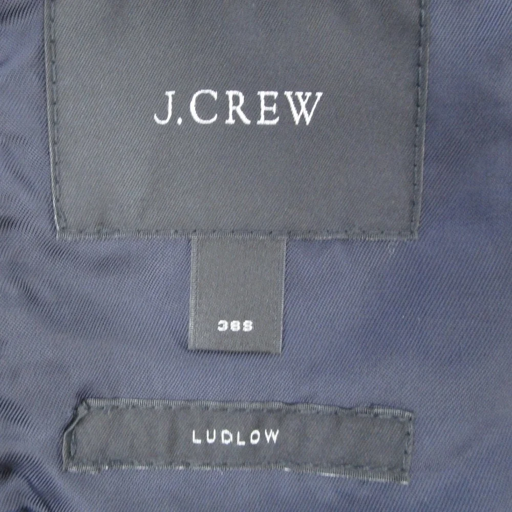J.Crew Ludlow Blazer 38S Mens Yorkshire Tweed Moon Wool Herringbone Brown 93445